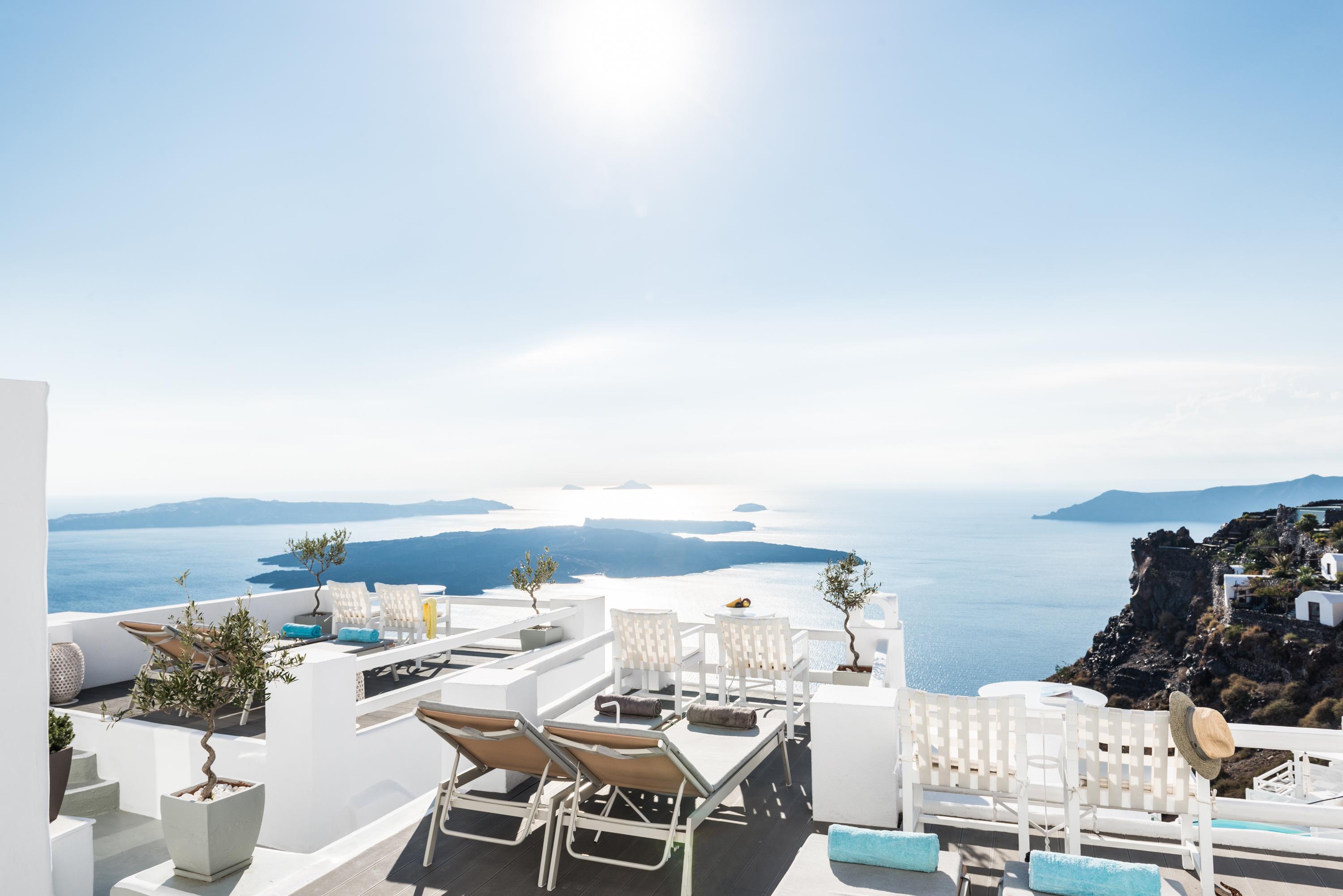 On The Rocks - Small Luxury Hotels Of The World (Adults Only) Imerovígli Eksteriør bilde