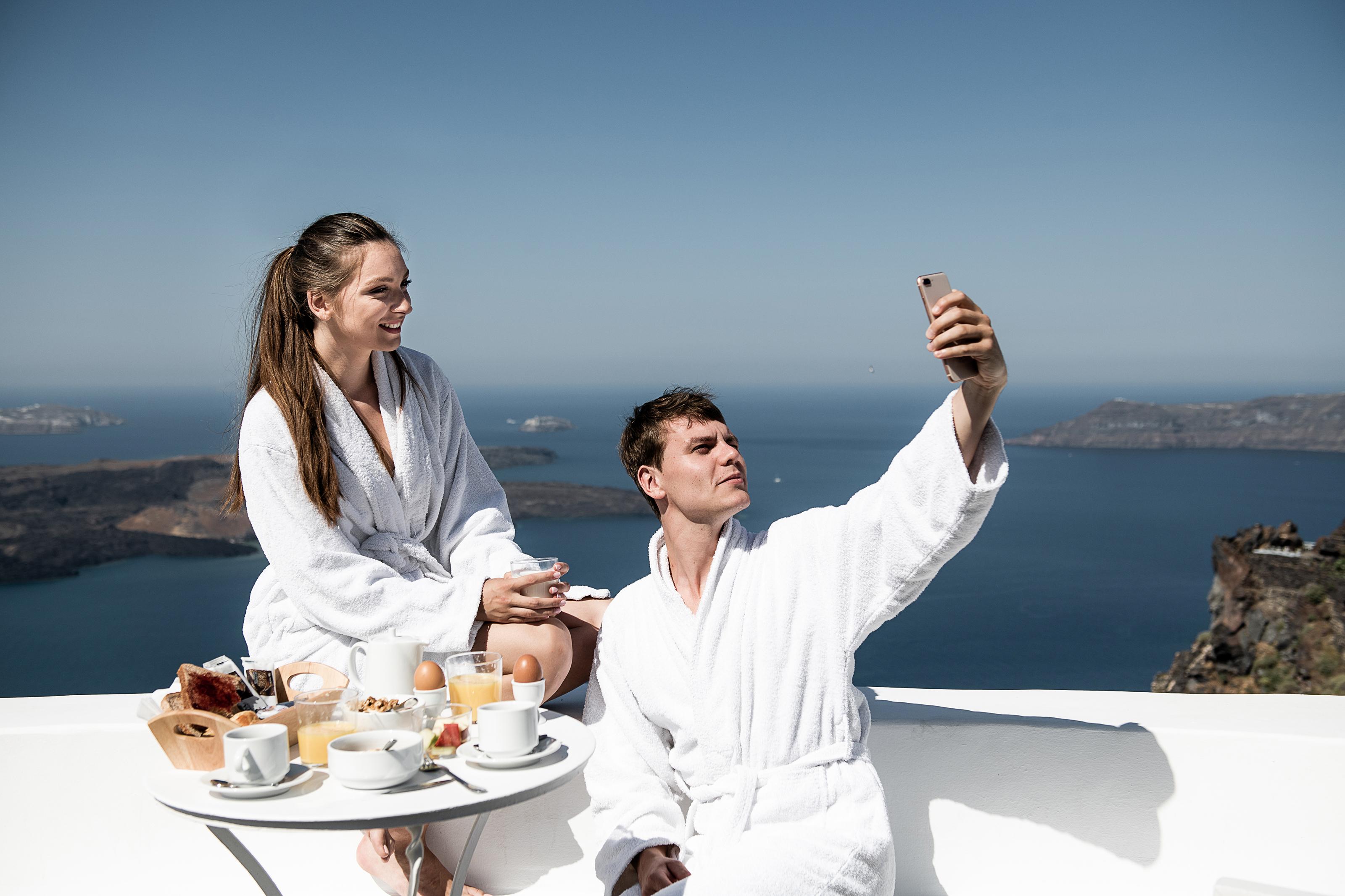 On The Rocks - Small Luxury Hotels Of The World (Adults Only) Imerovígli Eksteriør bilde